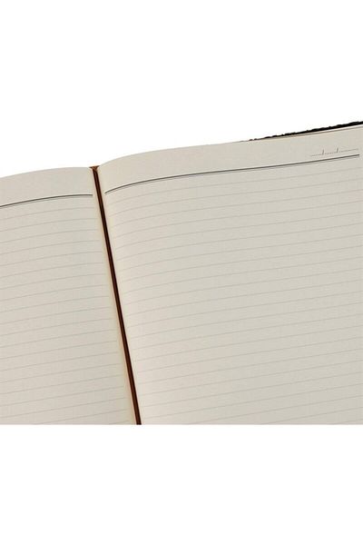 2K غلاف جلدي دفتر أجندة غير مؤرخ مخطط 14x20 سم