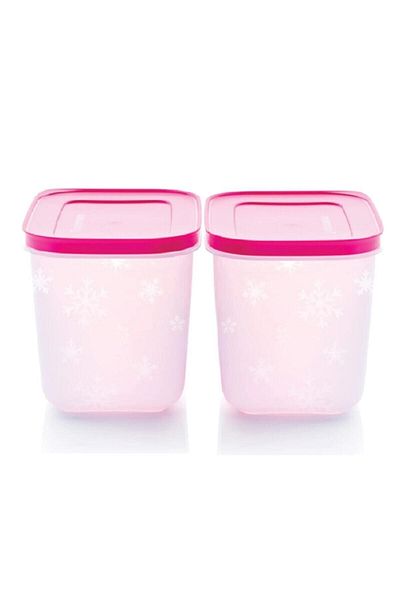 Tupperware Alaska Set 2 X 1.1 Lt Freezer Storage Container Hsgl