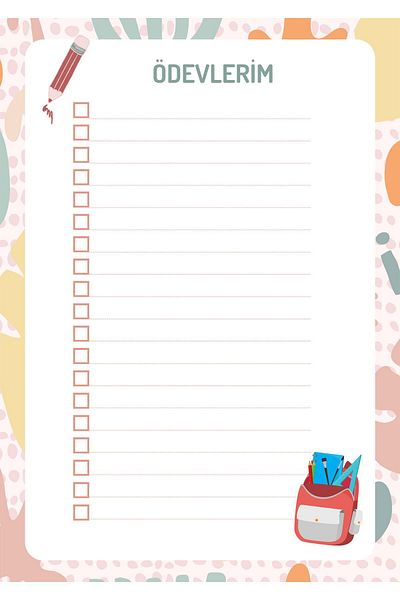 Srctech 50 Sheets A6 Homework Notebook