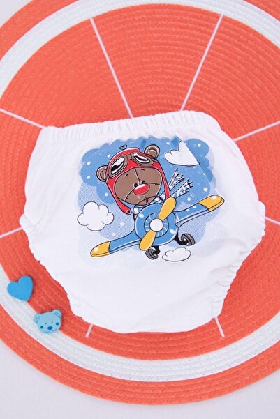 Bebelove Βρεφικό παντελόνι προπόνησης λευκό