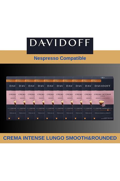 Davidoff 50x10 Coffee Capsules (Nespresso Compatible) 5 Types