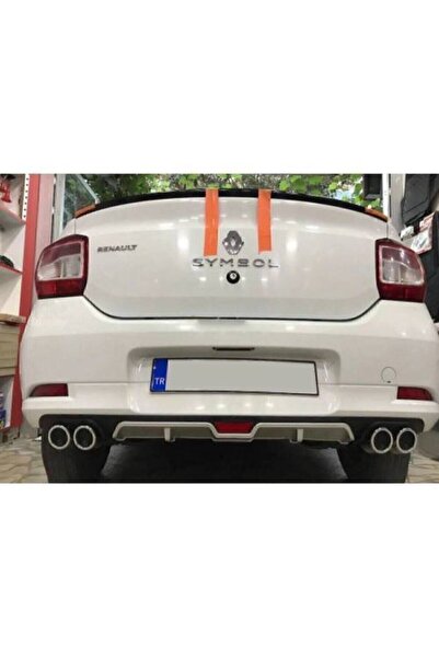 Genel Markalar Renault Symbol Arka Tampon Difüzör Çift Egzoz Çıkışlı