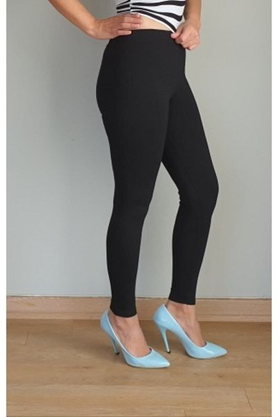 Şahbaz Women's Black Steel Winter Tights.