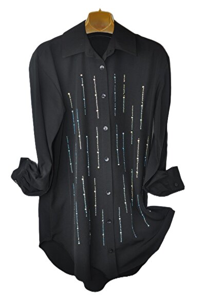 elma abone TAŞ BASKILI GÖMLEK