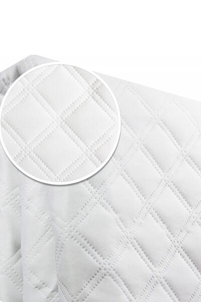 CARETEX Kapitone Elastik Bantlı Su Sıvı Geçirmez Yatak Koruyucu Alez