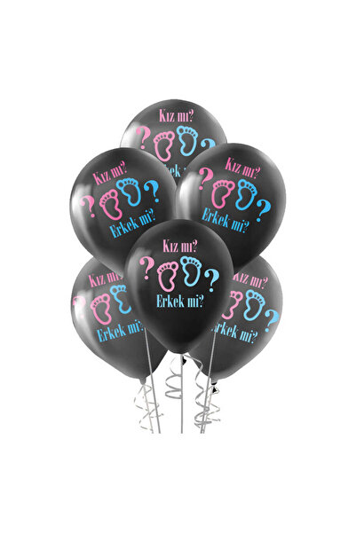 Vipfoni Boy and Girl Pastel Gender Balloon - 10 Pieces