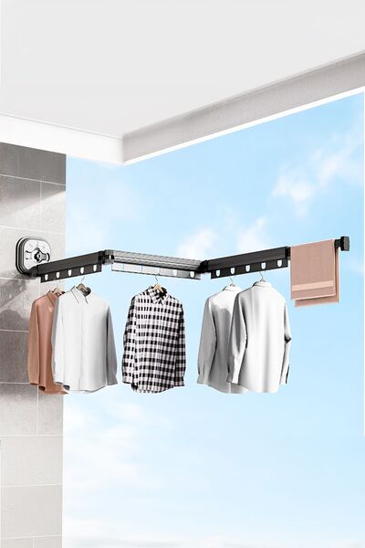 NEUTRON Katlanabilir Vakumlu Askılık 3'lü