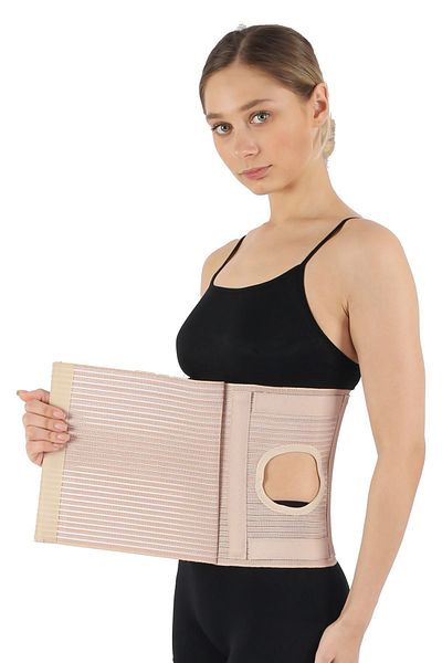 Flexy Medical 26cm Colostomy Corset - Postoperative Protection, Abdominal Corset and Bag
