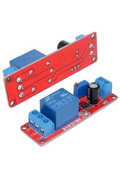 webstoore 12v 1 Kanal Röle Kartı Zaman Ayarlı Delay-off Relay Module