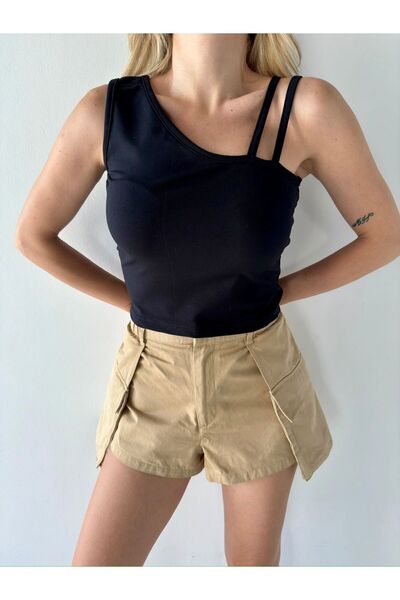 Moda Hour Mh Çift Asklı Crop