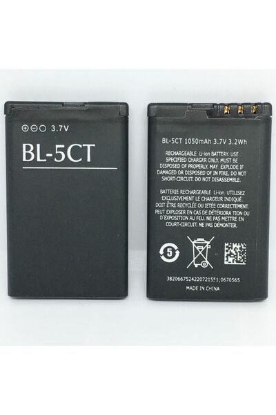 Nostaljik Nokia Bl-5ct Batarya 6303 C5-00 C3-01 6730 C6-01 5220