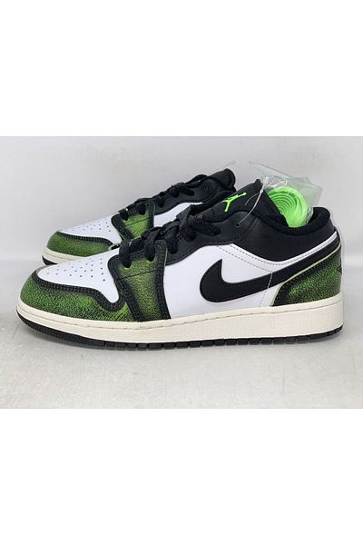 Nike Air Jordan 1 Low White Black Green Sneaker
