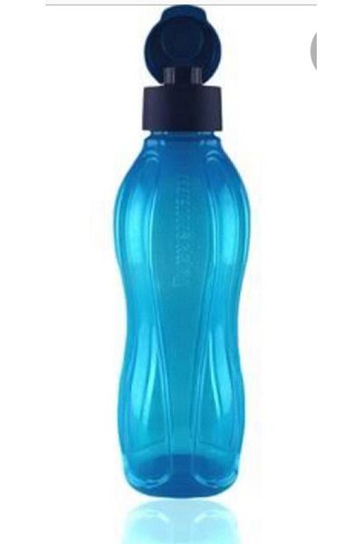 Tupperware Sticla Eco 750 Ml Capac Practic Albastru