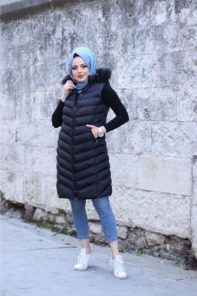 Parla Meltem Full Filling Fiber Women's Inflatable Vest