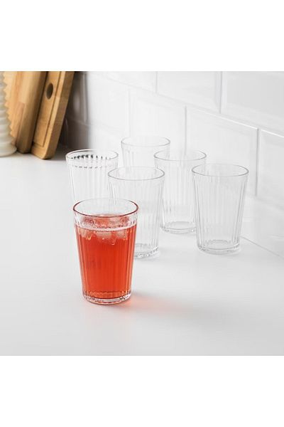 IKEA Vardagen Set of 6 Glasses 200 Ml