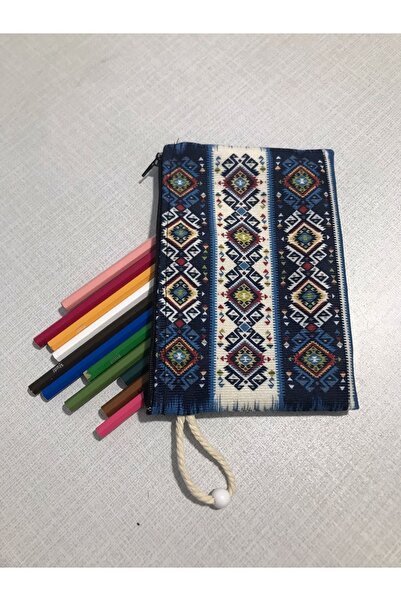 owl bag Ethnic Αυθεντικό Σχέδιο Κιλίμ Υφασμάτινη θήκη για στυλό-πορτοφόλι