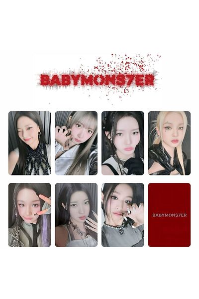 Kpop Dünyasi BABYMONSTER '' Babymons7er'' Tag Set 1 PC
