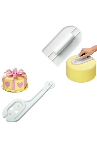 adin tasarım مجموعة تزيين المعجنات المكونة من قطعتين - روليت لب السكر والمكوا...