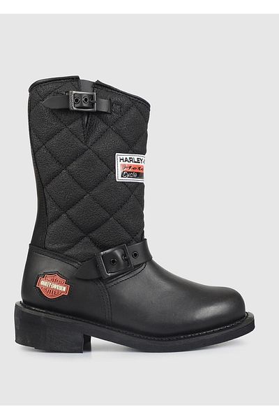 Harley Davidson Δερμάτινες Μπότες - Λαστιχένια Σόλα