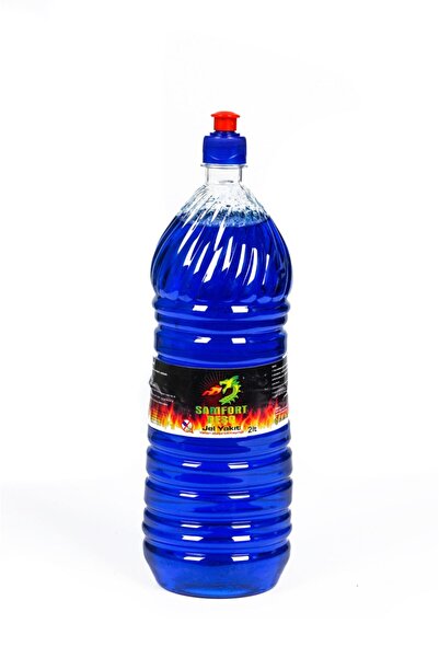 SAMFORT Reşo Jel Yakıt 2 Litre, Mangal Soba Şömine Tutuşturucu