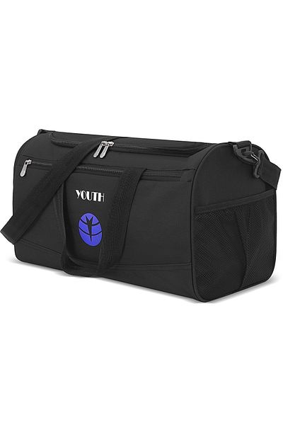 Youth Black Unisex Sports Travel Bag - Cabin Size Suitcase