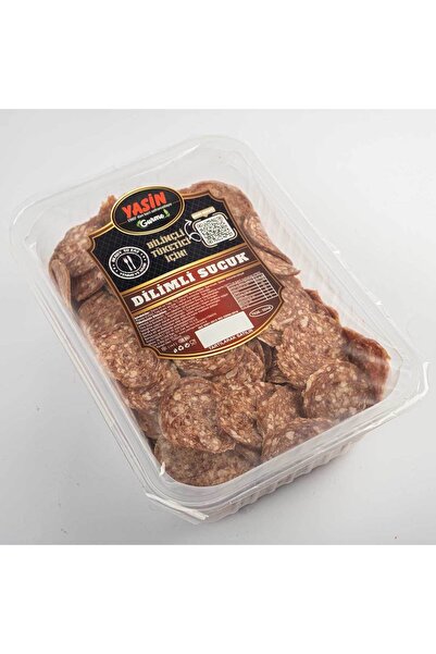 YASİN Dilimli Fermente Sucuk 480gr (%100 DANA ETİ)