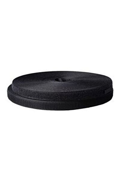 Final Düğme 10 Meters Wide Elastic Black Elastic Band - 1.5 Cm Frost Rubber