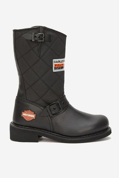 Harley Davidson Δερμάτινες Μπότες - Λαστιχένια Σόλα