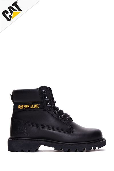 Caterpillar Leather Boots - Rubber Sole