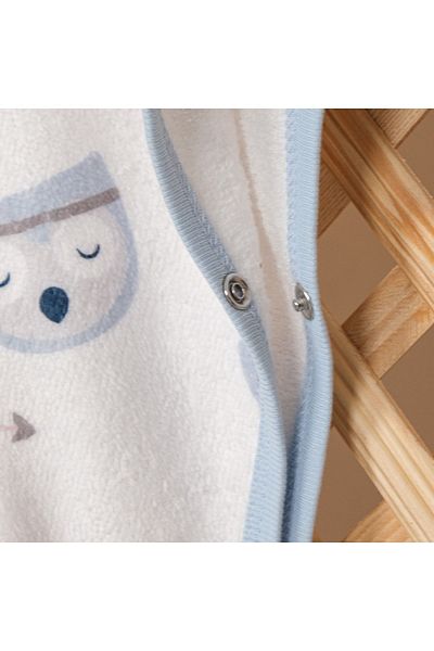 VEVİEN HOME Night Owl Kids Poncho Beach Towel