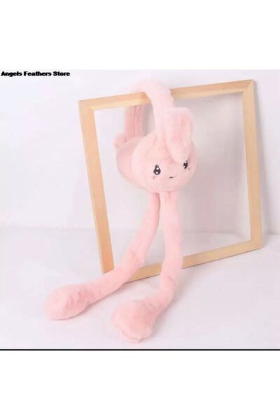 accessoriesbyazize Peluş Oynar Mekanizmalı Sesli Lüxury Kulaklık