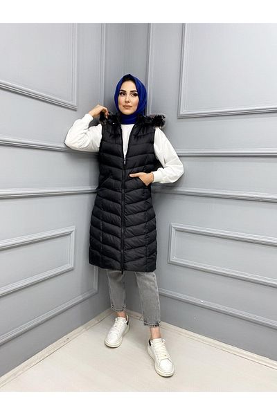 MODA 42 Inflatable Long Vest Coat
