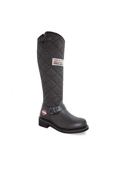 Harley Davidson Δερμάτινες Μπότες - Λαστιχένια Σόλα