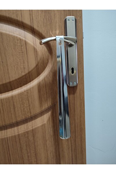 gördur Uzun Kerata Ayakkabı Çekeceği Metal Kalın Çelik Kerata Krom 40 Cm