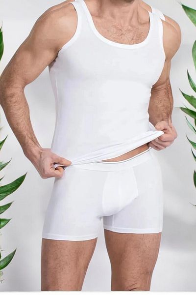White Velvet Ανδρικό σετ Modal Lycra Boxer και Athlete Dowry - WV.195ALS.25