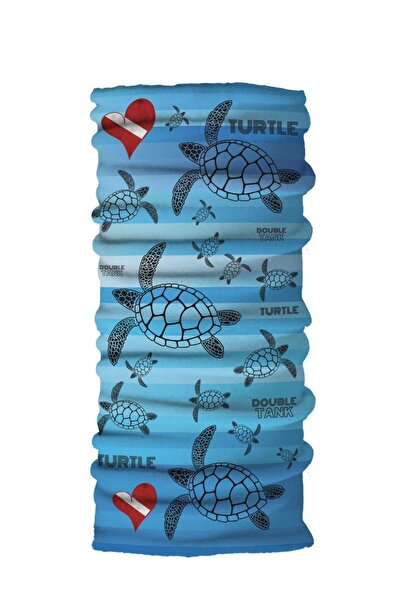 Double Tank Turtle Patterned Buff Bandana