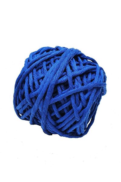 ÜNSALAN HOBİ Σκάλισμα Macrame Twine Parliament Blue Σκαλιστό Βαμβακερό Σχοινί Μακραμέ 3mm 250gr 75mt
