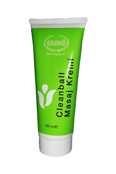 Ersağ Clean Ball Masaj Kremi 100ml Yeni Tarihli Orjinal Ürün