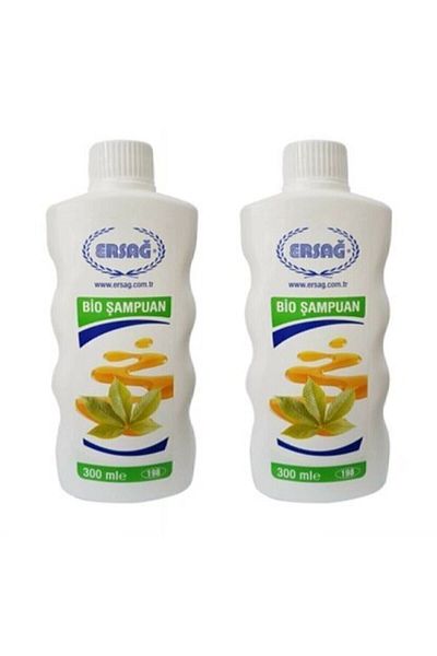 Ersağ 2x 300 Ml Bio Shampoo - Natural Silvery