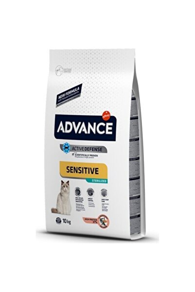 Advance Sensitive Somonlu Kısır Hassas Kedi Maması 10kg