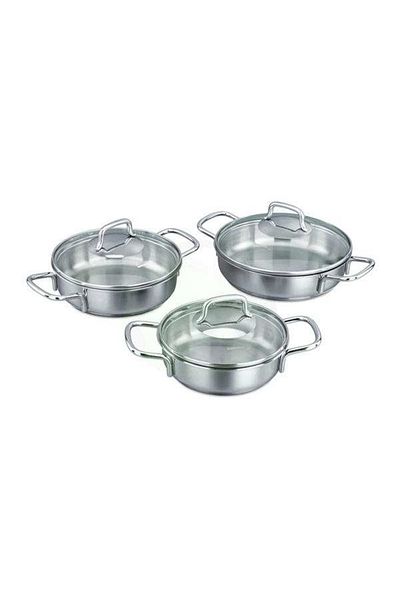 KORKMAZ Perla A1675 Steel Omelette Set