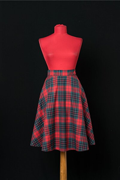 Sihirli Düğmeler Kloş Etek