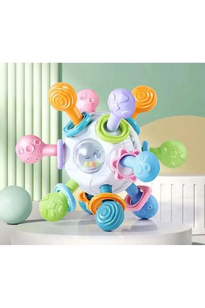 Zigver Newborn Sensory Teether Ball Toy - Baby