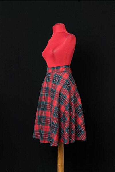 Sihirli Düğmeler Kloş Etek