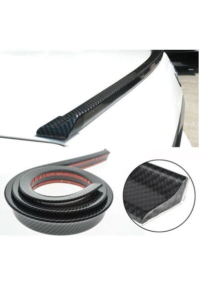Araba Alışveriş Universal Aksesuar&tuning Arka Bagaj Üstü Karbon Spoiler