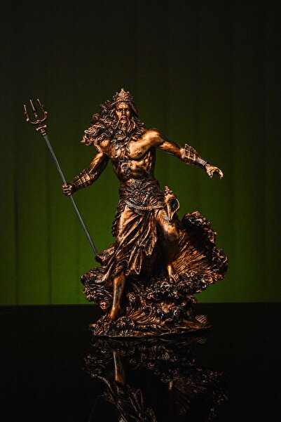 Narçiçeği Takı ve Hediyelik Eşya Özel Tasarım Antik Yunan Deniz Tanrısı Posei...