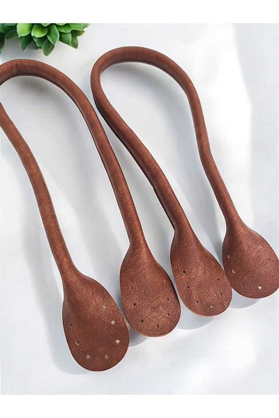 ÜNSALAN HOBİ Pelikan Model 70cm Ποιοτική Δερμάτινη Τσάντα - Λαβή