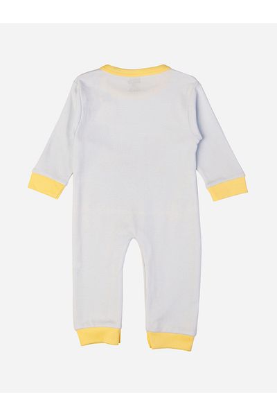 Babies Basic By Styli بدلة نوم بأكمام طويلة ورسومات أمامية