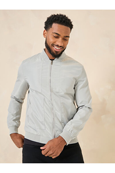 Styli Full Sleeve Woven Bomber Jacket