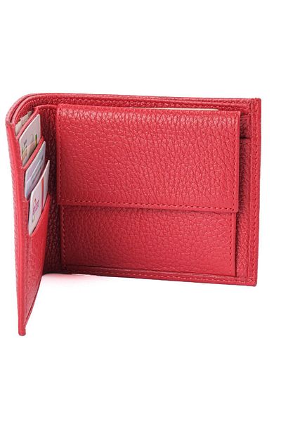 TANGCARF Мъжки кожен портфейл - тънък дизайн, държач за кредитни карти, отделение за монети